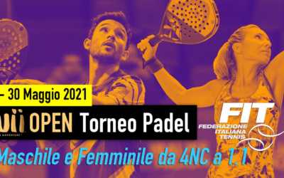 Torneo di Padel Open fit Roma 2021